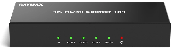 RS-04K | RAYMAX HDMI Splitter 1x4