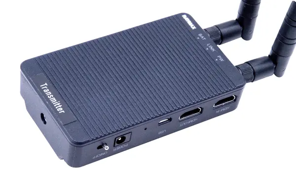 Wireless HDMI Extender. RAYMAX 200M Wireless HDMI Extender with Loop Out, 1080P Full HD for streaming from DSLR, Laptop, Set top Box to TV, Projector .